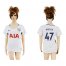 Womens Tottenham Hotspur #47 Miller Home Soccer Club Jersey