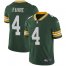 Nike Green Bay Packers #4 Brett Favre Green Team Color Mens Stitched NFL Vapor Untouchable Limited Jersey
