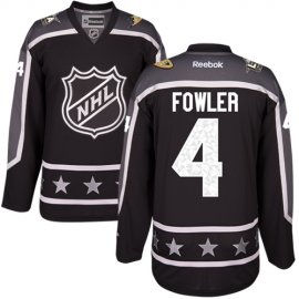 Anaheim Ducks #4 Cam Fowler Black 2017 All-Star Pacific Division Womens Stitched NHL Jersey