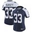Nike Dallas Cowboys #33 Tony Dorsett Navy Blue Thanksgiving Womens Stitched NFL Vapor Untouchable Limited Throwback Jersey