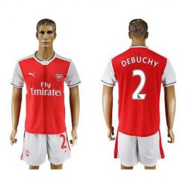 Arsenal #2 Debuchy Home Soccer Club Jersey