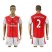 Arsenal #2 Debuchy Home Soccer Club Jersey