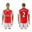 Arsenal #2 Debuchy Home Soccer Club Jersey