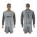 Barcelona #1 Ter Stegen Grey Goalkeeper Long Sleeves Soccer Club Jersey