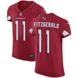 Nike Arizona Cardinals #11 Larry Fitzgerald Red Team Color Mens Stitched NFL Vapor Untouchable Elite Jersey
