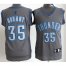 Oklahoma City Thunder #35 Kevin Durant Grey Revolution 30 Swingman NBA Jerseys Cheap