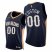 Nike Pelicans CustomMens 2021-22 75th Diamond Anniversary NBA Jersey Navy