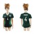 Mexico #4 R.Marquez Home Soccer Country Jersey
