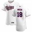 Minnesota Twins #18 Kenta Maeda Mens Nike White Home 2020 Authentic Player MLB Jersey