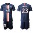 Paris Saint-Germain #23 Draxler Home Soccer Club Jersey