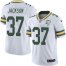 Nike Green Bay Packers #37 Josh Jackson White Mens 100th Season Stitched NFL Vapor Untouchable Limited Jersey
