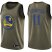 Nike Golden State Warriors #11 Klay Thompson Green 2022 NBA Finals Swingman Salute to Service Jersey Mens