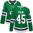 Adidas Dallas Stars #45 Roman Polak Green Home Authentic Womens Stitched NHL Jersey
