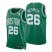 Nike Boston Celtics #26 Aaron Nesmith Green Mens 2021-22 NBA 75th Anniversary Diamond Swingman Jersey – Icon Edition Mens