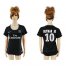 Womens Paris Saint-Germain #10 Neymar Jr Sec Away Soccer Club Jersey