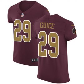 Nike Washington Football Team #29 Derrius Guice Burgundy Red Alternate Mens Stitched NFL Vapor Untouchable Elite Jersey