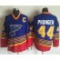 St. Louis Blues #44 Chris Pronger Light Blue/Red CCM Throwback Stitched NHL Jersey