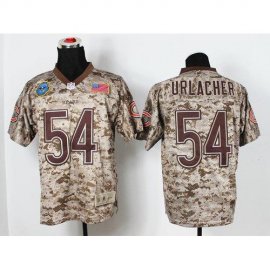 Nike Chicago Bears #54 Brian Urlacher Camo Mens Stitched NFL New Elite USMC Jersey