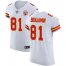 Nike Kansas City Chiefs #81 Kelvin Benjamin White Mens Stitched NFL Vapor Untouchable Elite Jersey