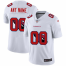 Arizona Cardinals Custom White Mens Nike Team Logo Dual Overlap Limited NFL Jersey