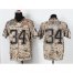 Nike Las Vegas Raiders #34 Bo Jackson Camo Mens Stitched NFL New Elite USMC Jersey