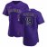 Colorado Rockies #19 Charlie Blackmon Mens Nike Purple Alternate 2020 Authentic Player MLB Jersey