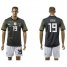 Germany #19 Gotze Away Soccer Country Jersey