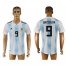 Argentina 9 BATISTUTA Home 2018 FIFA World Cup Thailand Soccer Jersey