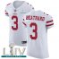 Nike San Francisco 49ers #3 C.J. Beathard White Super Bowl LIV 2020 Mens Stitched NFL Vapor Untouchable Elite Jersey
