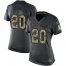 Nike San Francisco 49ers #20 Jimmie Ward Black Womens Stitched NFL Limited 2016 Salute to Service Jersey