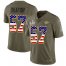 Nike Kansas City Chiefs #57 Alex Okafor Olive/USA Flag Youth Super Bowl LV Bound Stitched NFL Limited 2017 Salute To Service Jersey