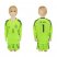 Spain #1 De Gea Shiny Green Long Sleeves Goalkeeper Kid Soccer Country Jersey