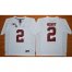 Alabama Crimson Tide #2 Derrick Henry White 2016 National Championship Stitched NCAA Jersey