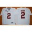Alabama Crimson Tide #2 Derrick Henry White 2016 National Championship Stitched NCAA Jersey