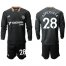 Chelsea #28 Azpilicueta Third Long Sleeves Soccer Club Jersey