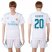 Real Madrid #20 Asensio White Home Soccer Club Jersey