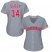 Cincinnati Reds #34 Homer Bailey Grey Road Womens Stitched MLB Jersey