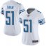 Nike Detroit Lions #51 Jahlani Tavai White Womens Stitched NFL Vapor Untouchable Limited Jersey