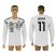 Germany #11 WERNER Home 2018 FIFA World Cup Long Sleeve Thailand Soccer Jersey