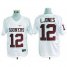Oklahoma Sooners 12 Landry Jones White College Football NCAA Jersey