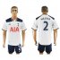 Tottenham Hotspur #2 Walker White Home Soccer Club Jersey