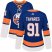 Adidas New York Islanders #91 John Tavares Royal Blue Home Authentic Womens Stitched NHL Jersey