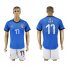 Italy #17 Eder Home Soccer Country Jersey