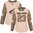 Adidas Arizona Coyotes #23 Oliver Ekman-Larsson Camo Authentic 2017 Veterans Day Womens Stitched NHL Jersey