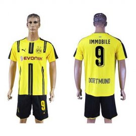 Dortmund #9 Immobile Home Soccer Club Jersey