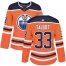Adidas Edmonton Oilers #33 Cam Talbot Orange Home Authentic Womens Stitched NHL Jersey