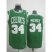 Boston CELTICS 34 PAUL PIERCES green jerseys Cheap