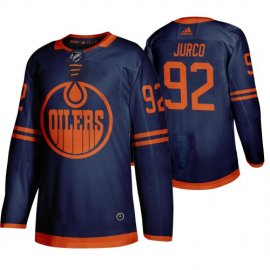 Edmonton Oilers #92 Tomas Jurco Blue 2019-20 Third Alternate Jersey