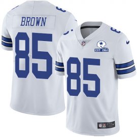 Nike Dallas Cowboys #85 Noah Brown White Mens Stitched With Established In 1960 Patch NFL Vapor Untouchable Limited Jersey