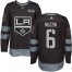 Adidas Los Angeles Kings #6 Jake Muzzin Black 1917-2017 100th Anniversary Stitched NHL Jersey